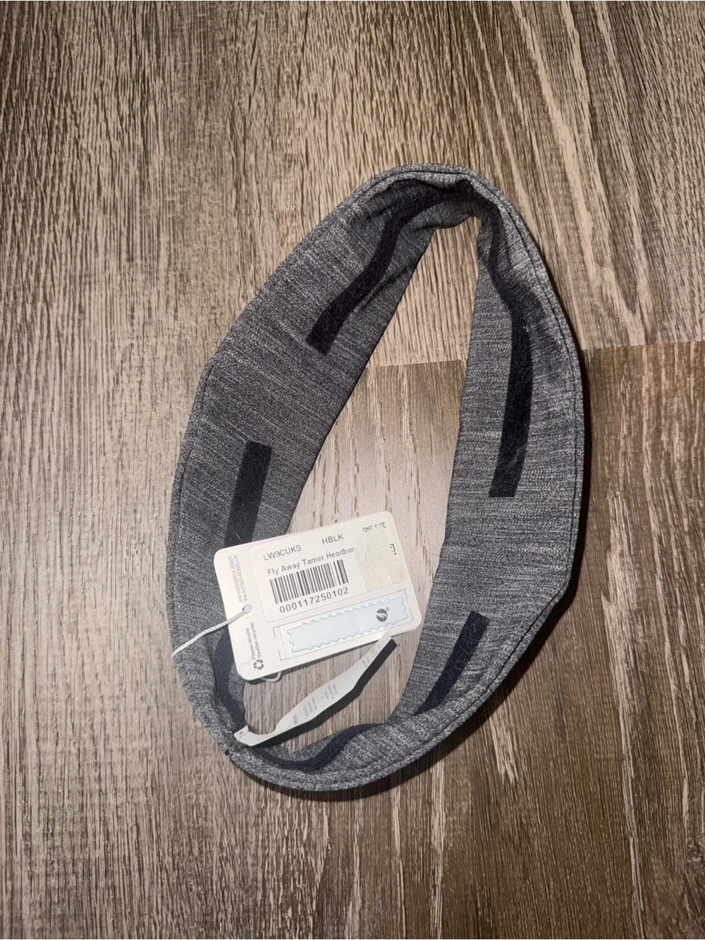 New lululemon athletica Fly Away Tamer Headband - Charcoal Gray